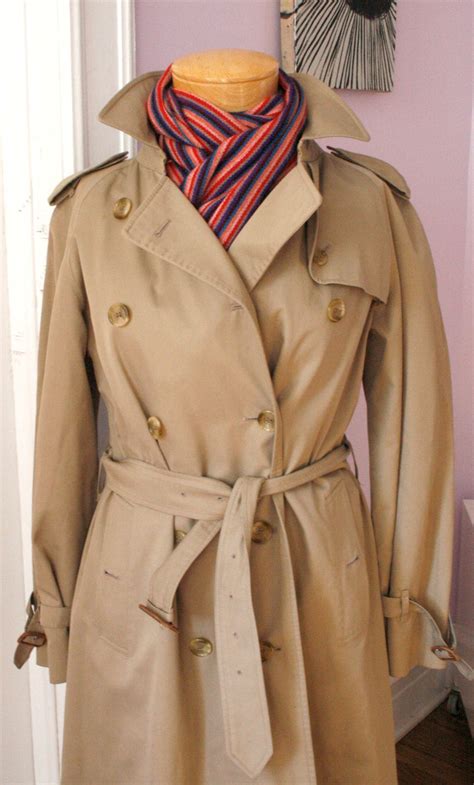 1950s burberry coat|old Burberry trench coat.